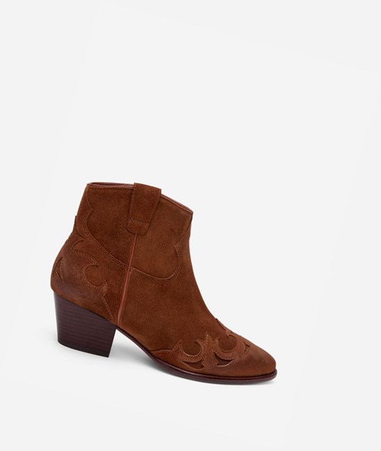 Bottines ASH Harlow Femme Russet | GZX-921865