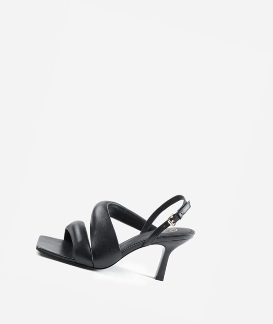 Heeled Sandals ASH Madison Femme Noir | UKB-569712