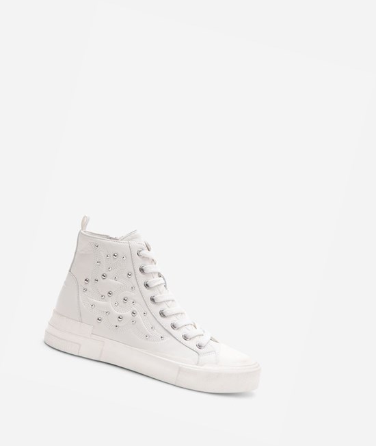 High-Top Sneakers ASH Gaudi Femme Blanche | END-604951