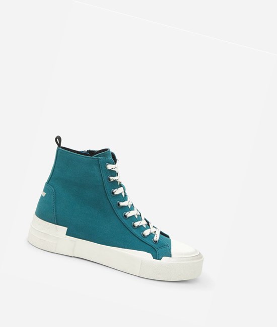 High-Top Sneakers ASH Ghibly Femme Petrol | RGO-352481