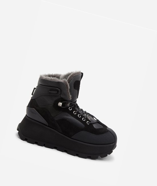 High-Top Sneakers ASH Sweet Femme Noir | NWJ-401956