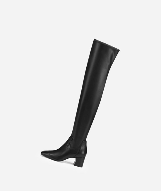 Long Boots ASH Clara Femme Noir | IZL-694058