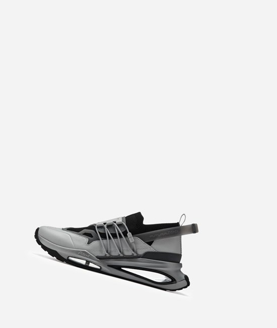 Low-Top Sneakers ASH Futura 100 Femme Noir Grise | GFN-837542