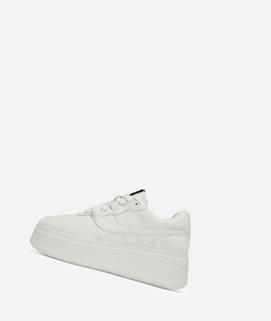 Low-Top Sneakers ASH Match Femme Blanche | FZP-941587