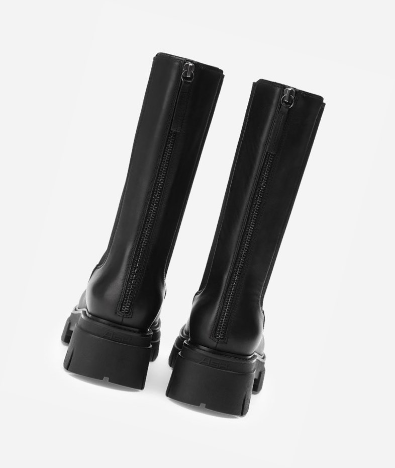 Bottes Moto ASH Lennox Femme Noir | XYI-804917