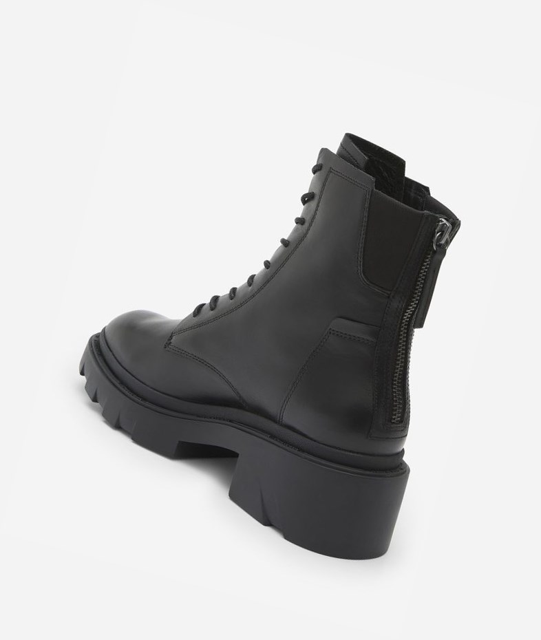 Bottes Moto ASH Moody Femme Noir | UNM-280491