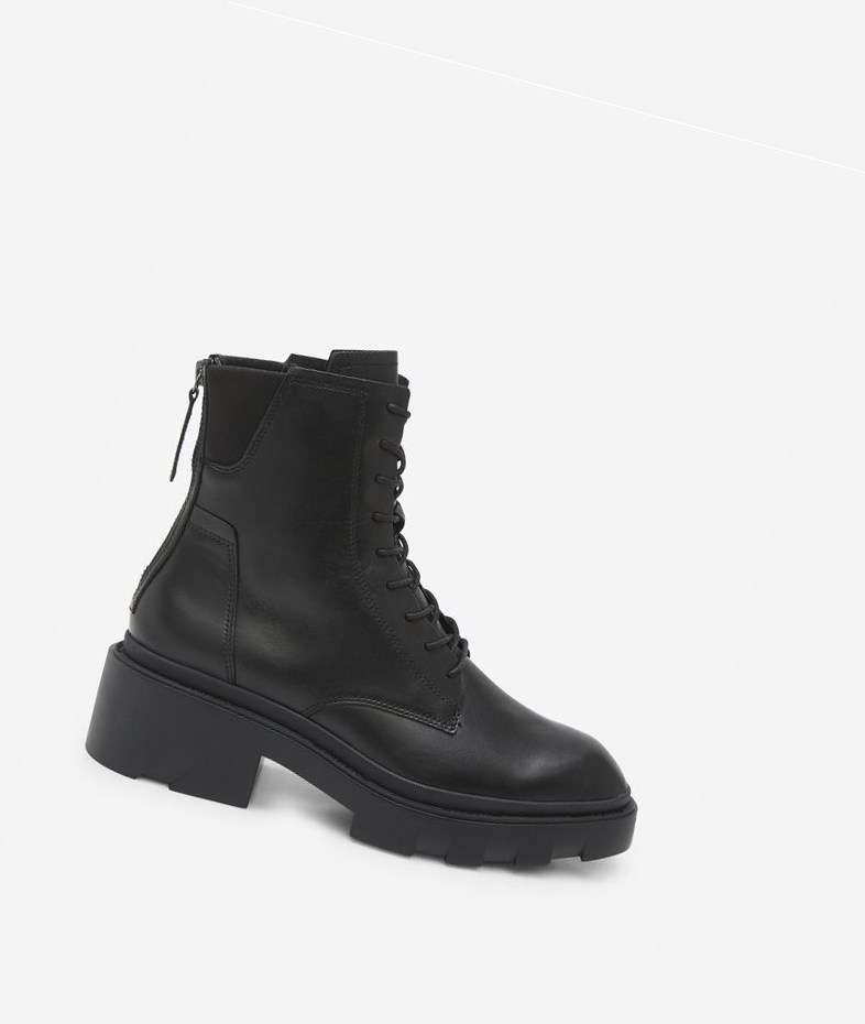 Bottes Moto ASH Moody Femme Noir | UNM-280491