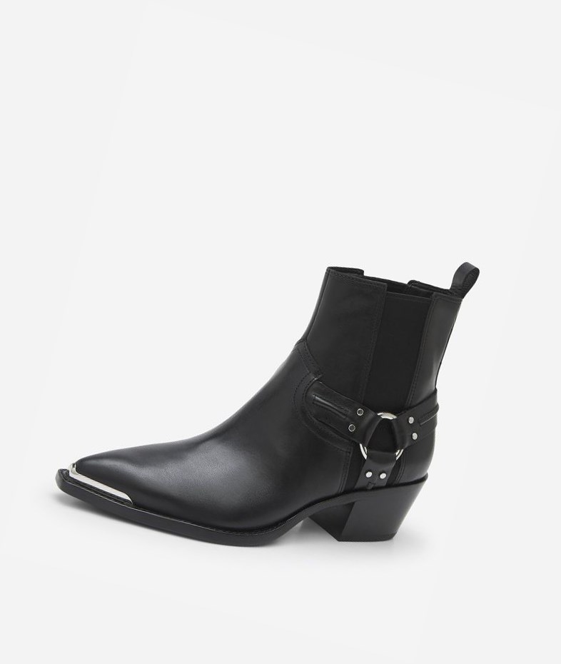 Bottines ASH Dusty Femme Noir | MDT-475921