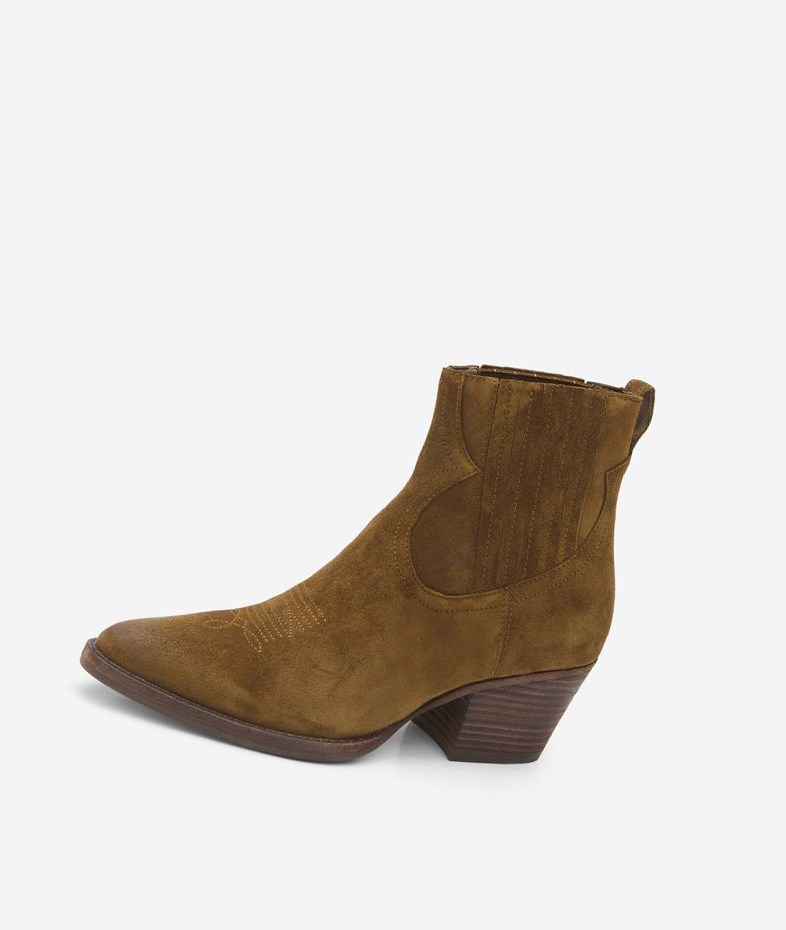 Bottines ASH Faith Femme Russet | FJB-420351