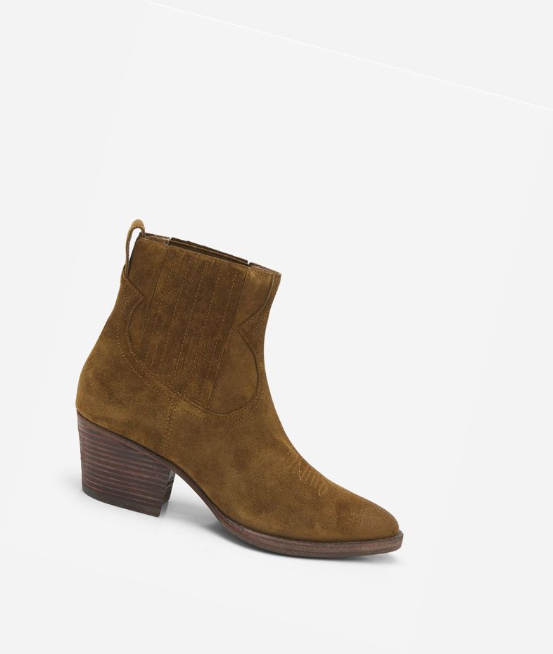 Bottines ASH Faith Femme Russet | FJB-420351