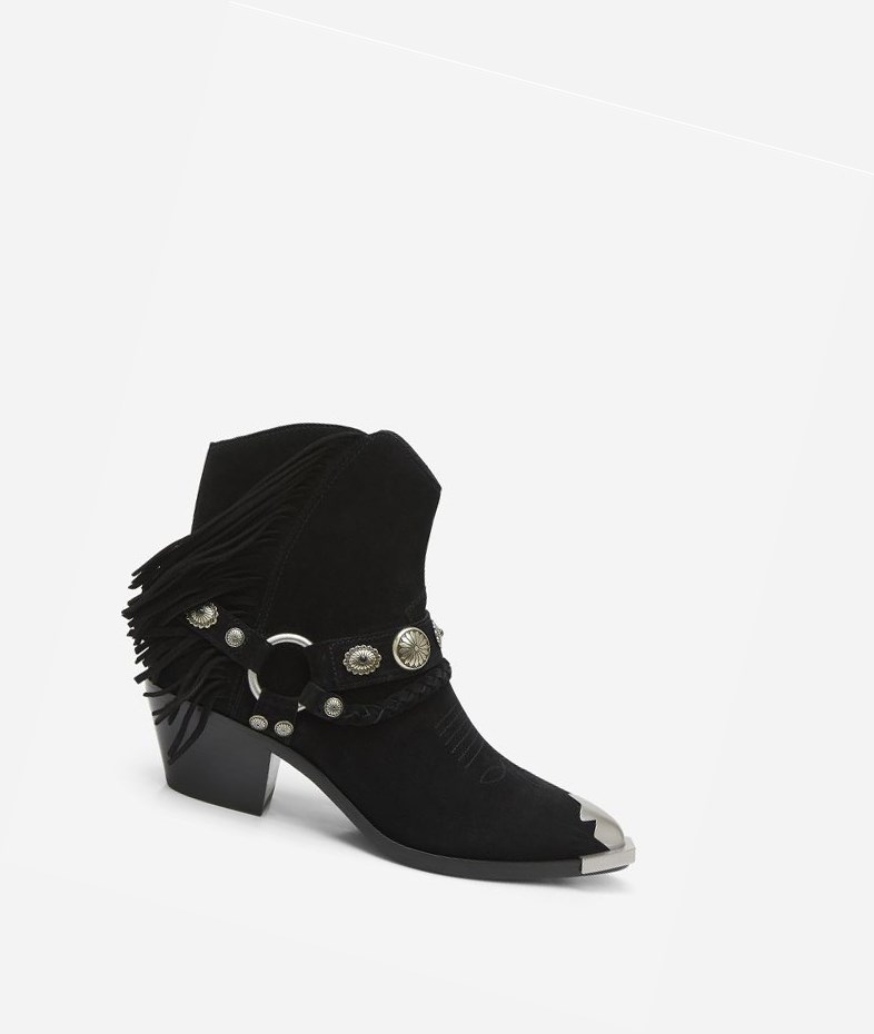 Bottines ASH Farrow Femme Noir | DSH-095284