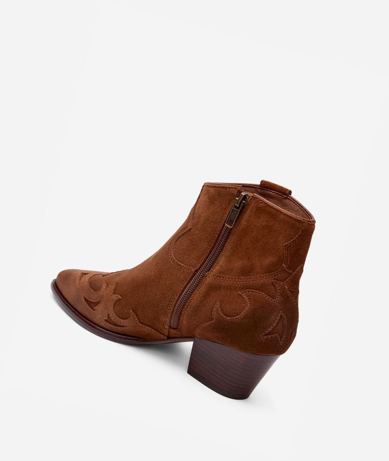 Bottines ASH Harlow Femme Russet | GZX-921865