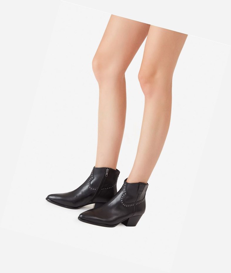 Bottines ASH Houston Bis Femme Noir | IYT-024931