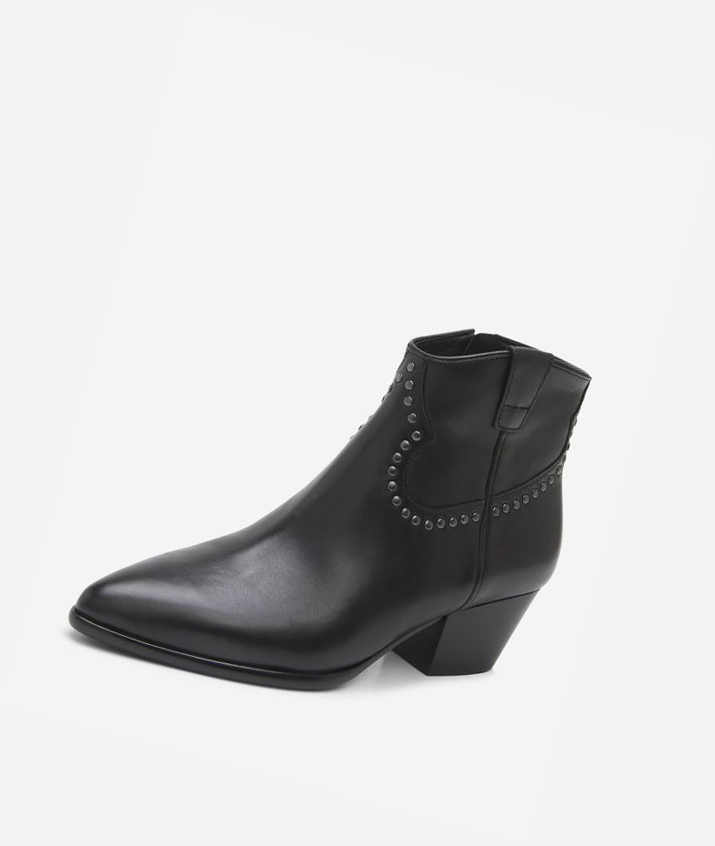 Bottines ASH Houston Bis Femme Noir | IYT-024931