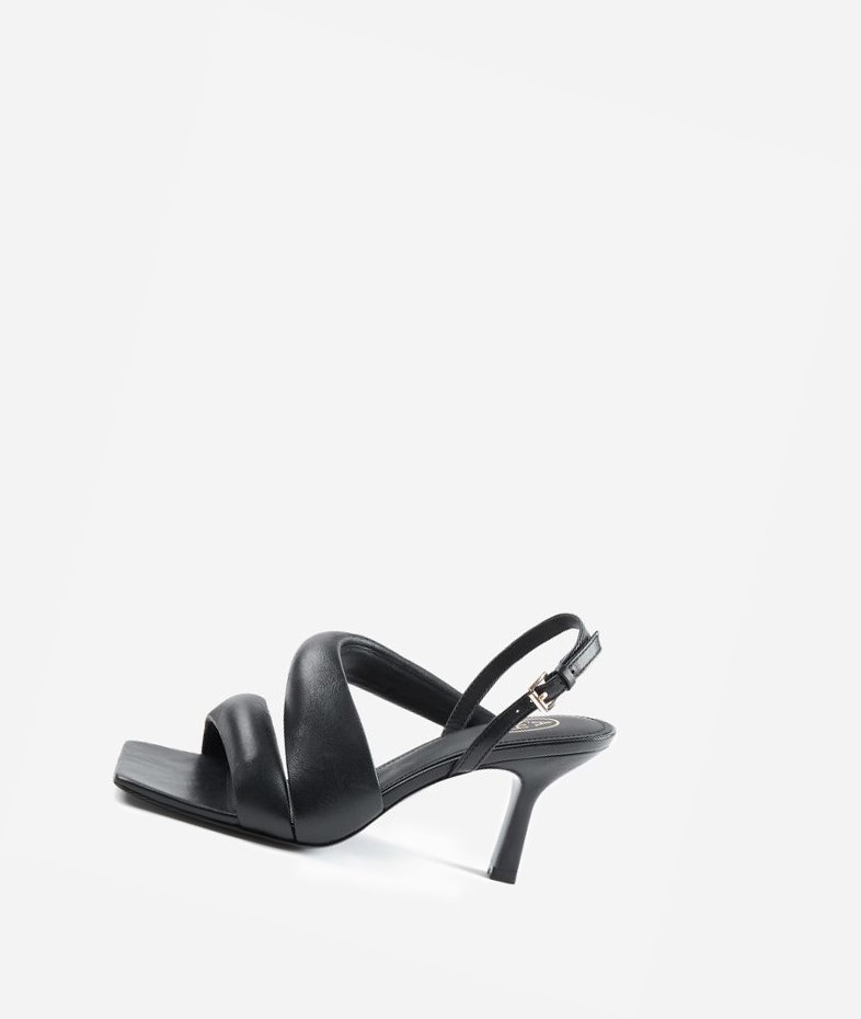 Heeled Sandals ASH Madison Femme Noir | CLX-397251