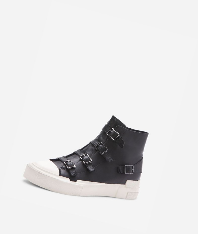 High-Top Sneakers ASH Gang Femme Noir | PCJ-907462