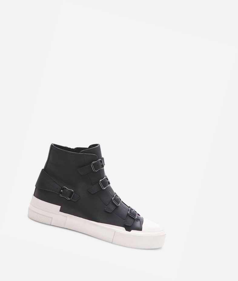 High-Top Sneakers ASH Gang Femme Noir | PCJ-907462