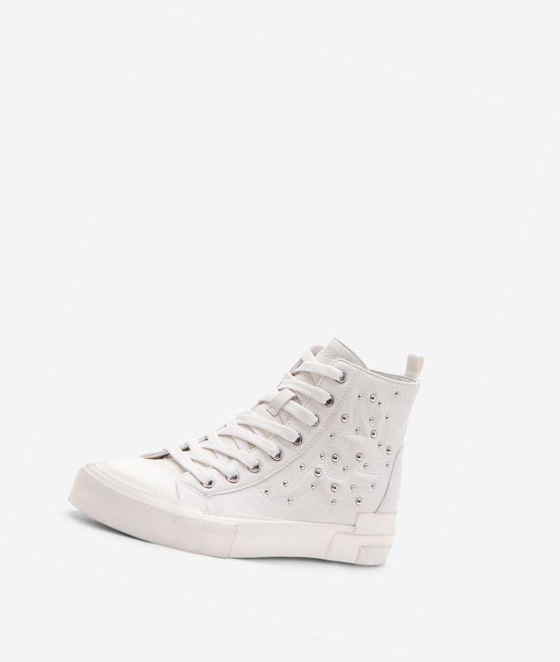 High-Top Sneakers ASH Gaudi Femme Blanche | END-604951