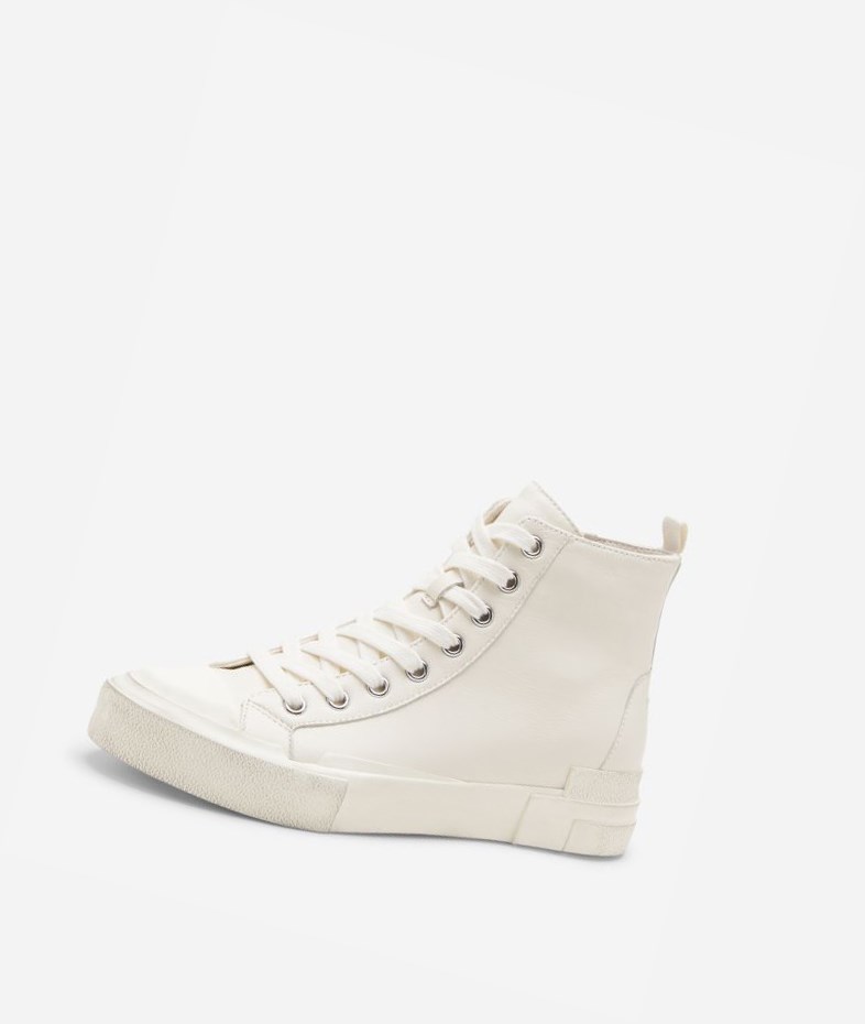 High-Top Sneakers ASH Ghibly Bis Femme Gardenia | WNU-146328