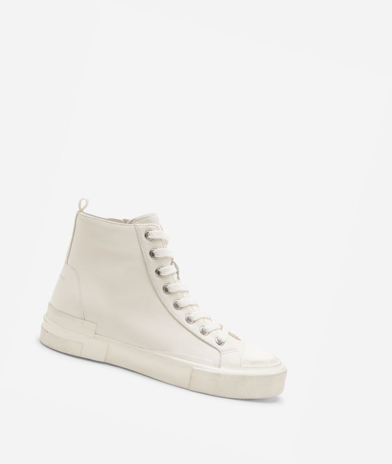 High-Top Sneakers ASH Ghibly Bis Femme Gardenia | WNU-146328