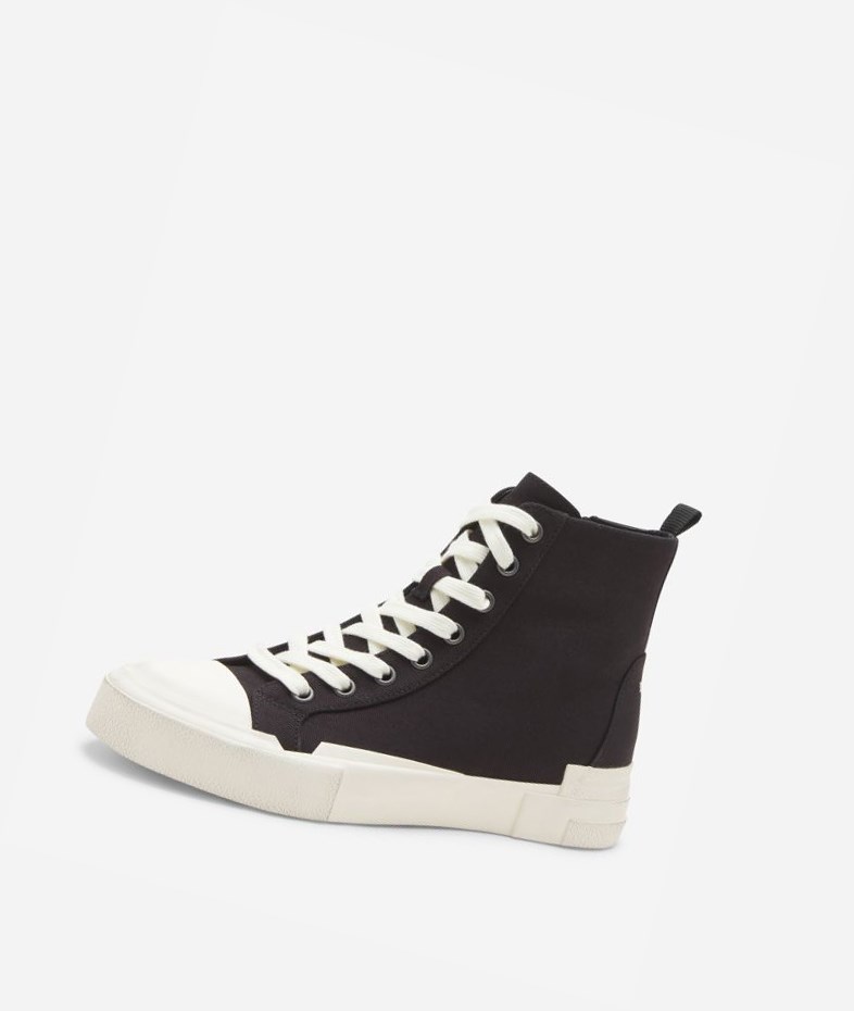 High-Top Sneakers ASH Ghibly Femme Noir | VTR-317948