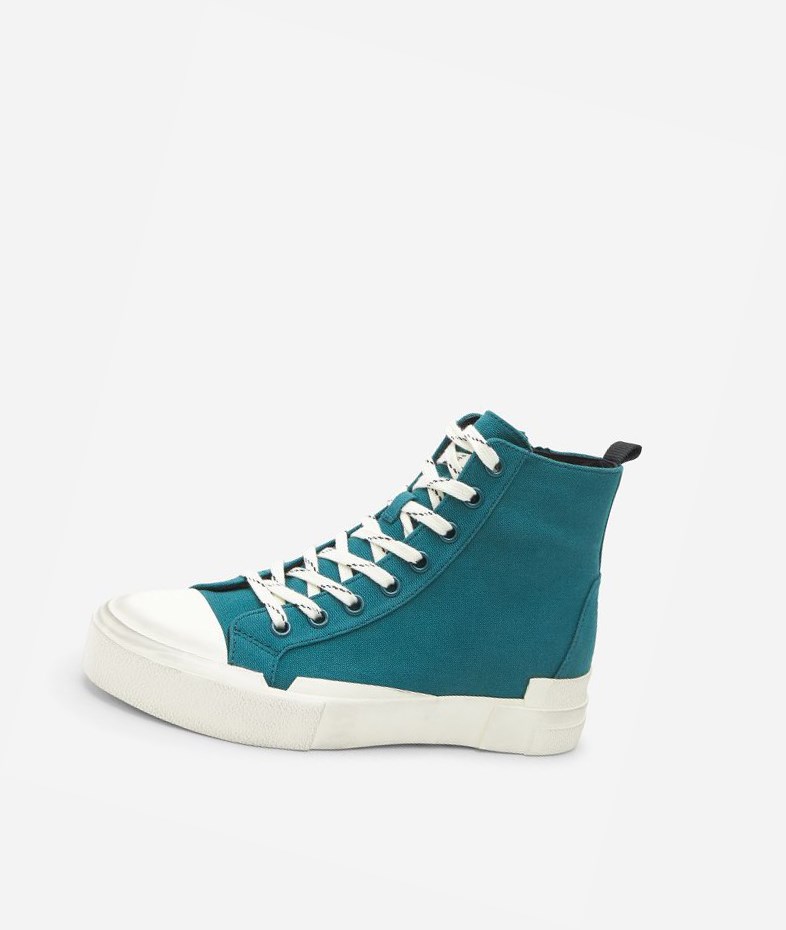 High-Top Sneakers ASH Ghibly Femme Petrol | RGO-352481