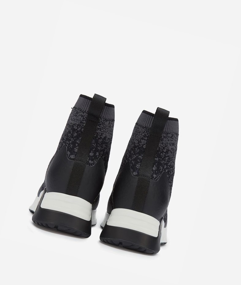 High-Top Sneakers ASH Lipstick Femme Noir | FTE-896375