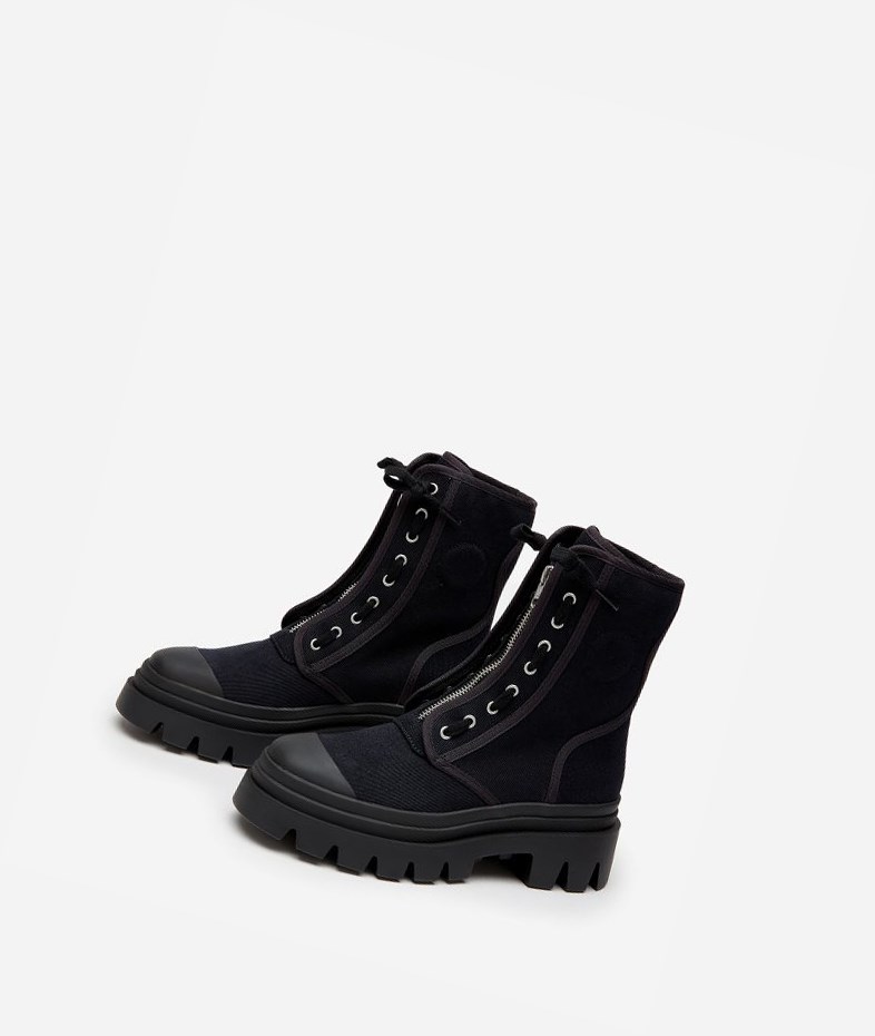 High-Top Sneakers ASH Phoenix Femme Noir | VLT-467891