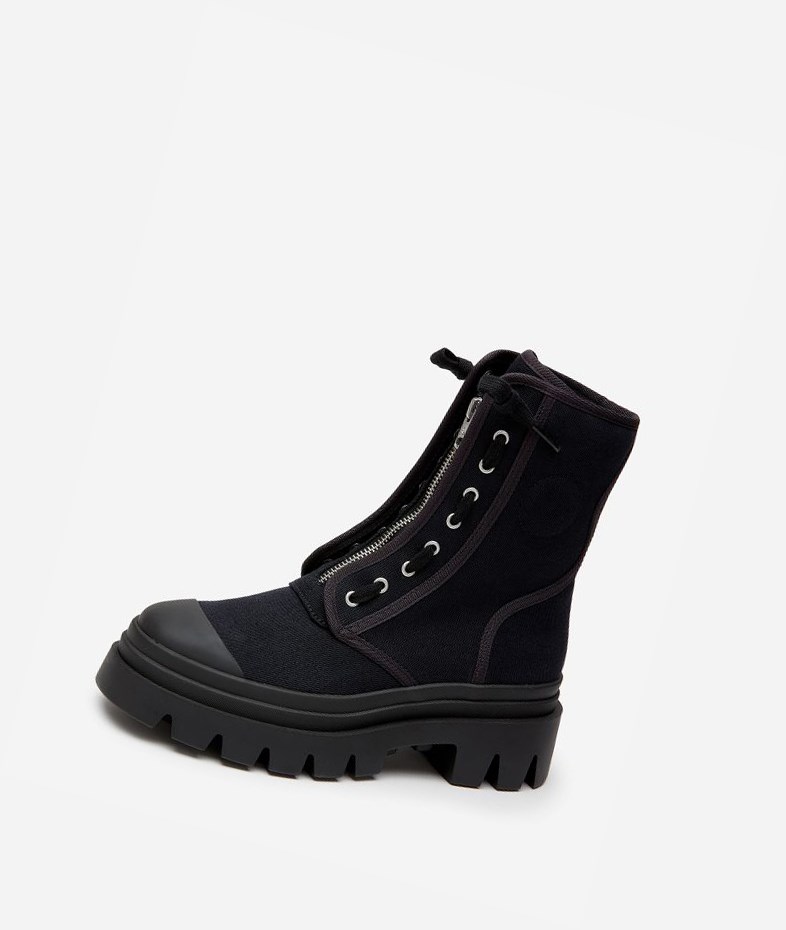 High-Top Sneakers ASH Phoenix Femme Noir | VLT-467891