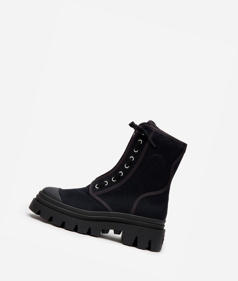 High-Top Sneakers ASH Phoenix Femme Noir | VLT-467891