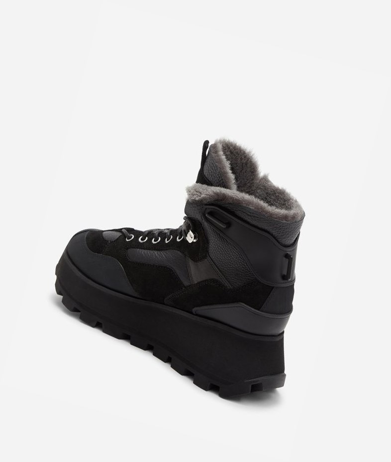 High-Top Sneakers ASH Sweet Femme Noir | NWJ-401956