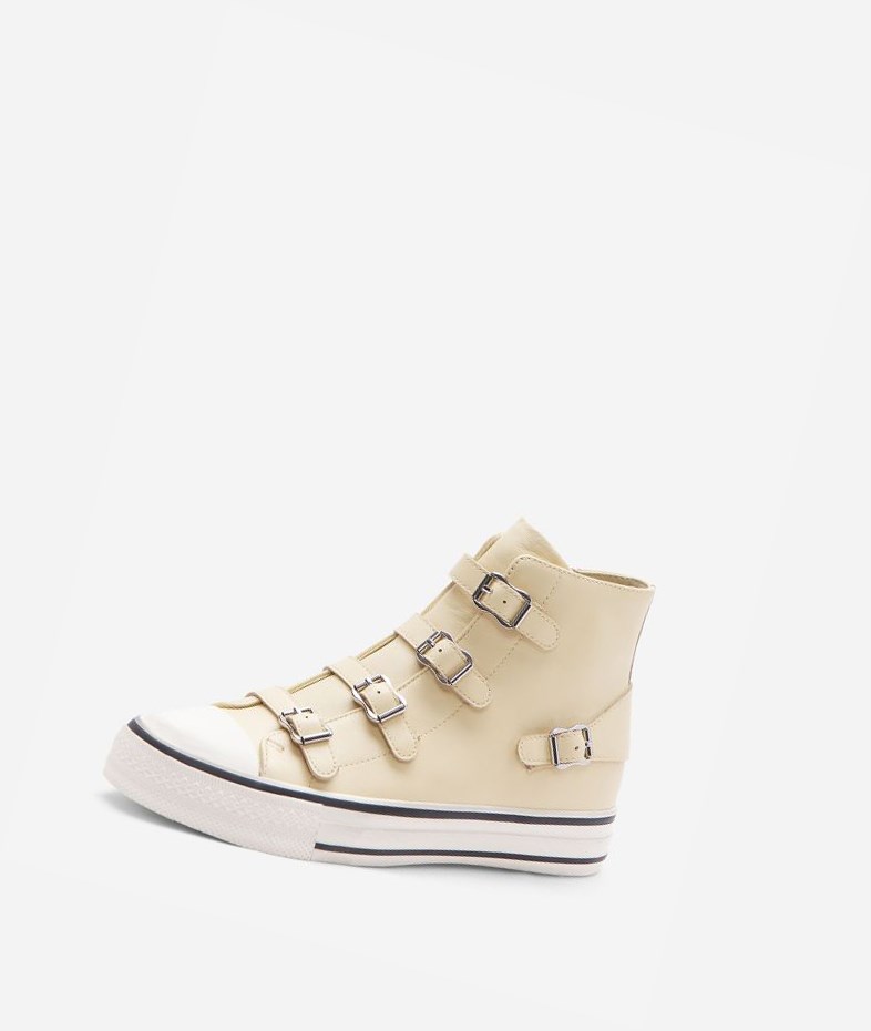 High-Top Sneakers ASH Virgin Femme Vaniglia | CBJ-804736