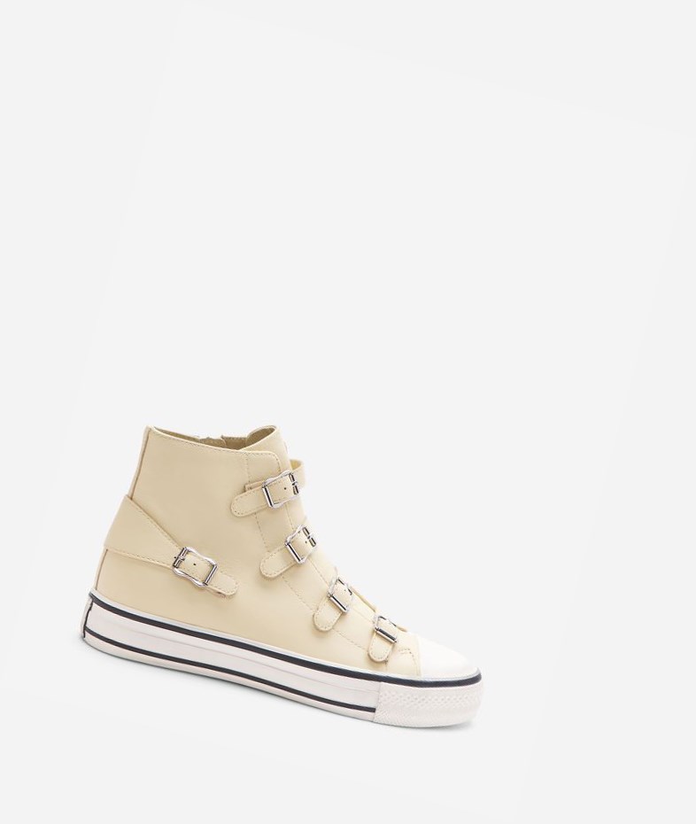 High-Top Sneakers ASH Virgin Femme Vaniglia | CBJ-804736