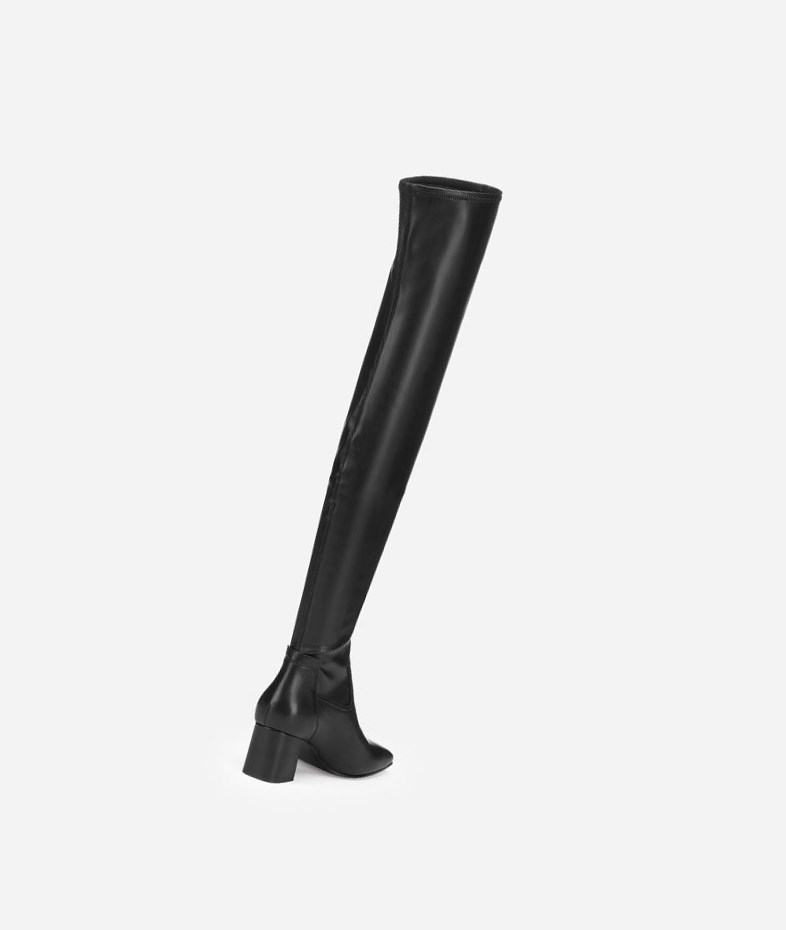 Long Boots ASH Clara Femme Noir | IZL-694058