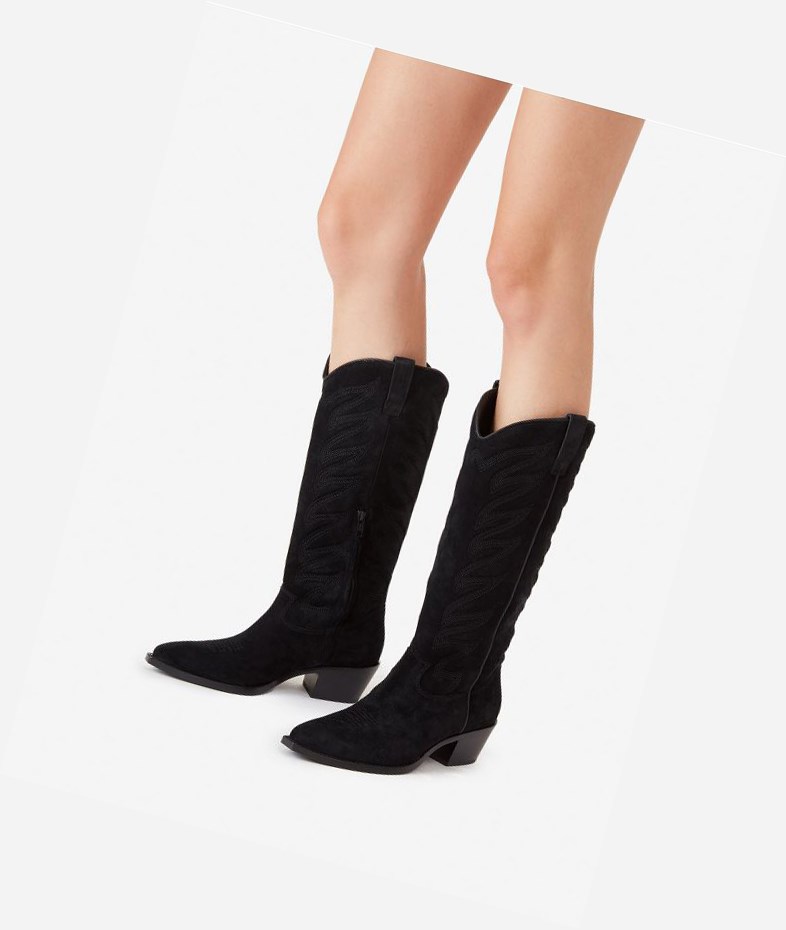 Long Boots ASH Delirium Femme Noir | HQZ-865714