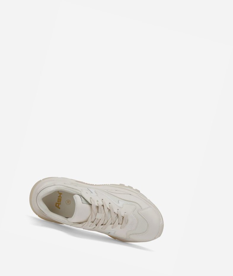 Low-Top Sneakers ASH Addict Femme Blanche | PTB-835406