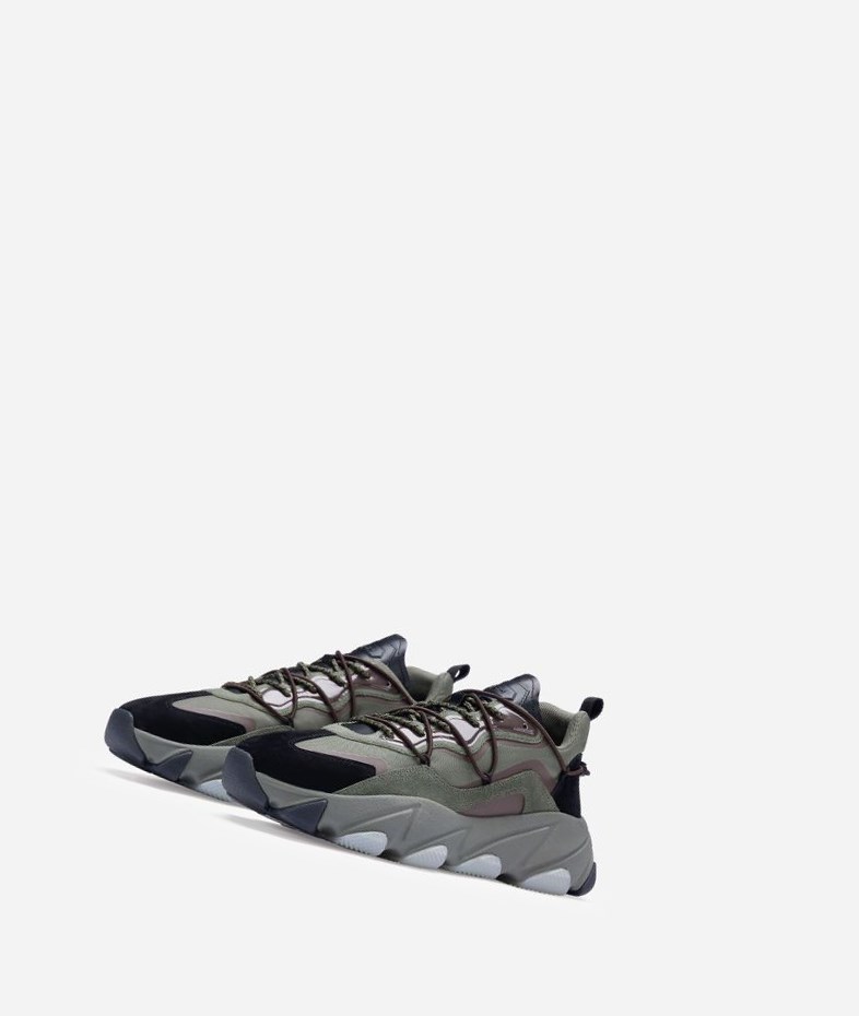 Low-Top Sneakers ASH Express Homme Noir Cafe | WAM-236945