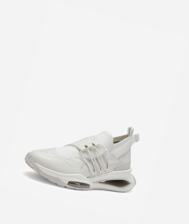 Low-Top Sneakers ASH Futura 100 Femme Blanche Blanche | JSV-975031