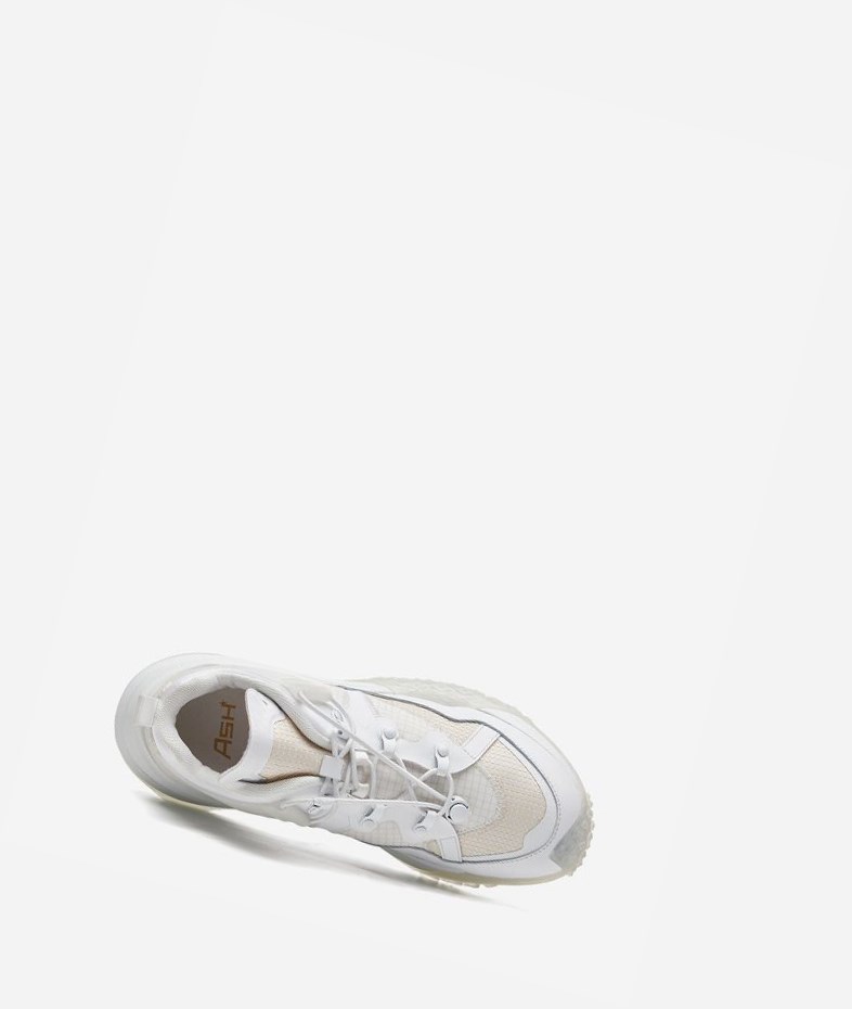 Low-Top Sneakers ASH Jam Femme Blanche | BRW-610279