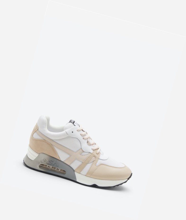 Low-Top Sneakers ASH Lux Bis Femme Blanche | UXL-341576