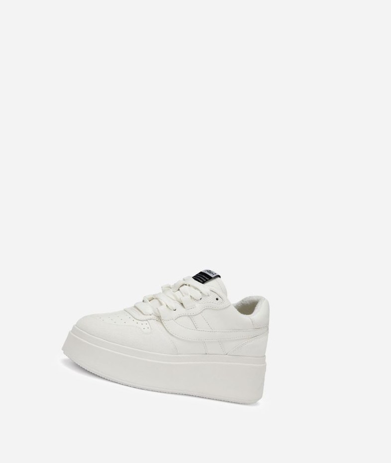 Low-Top Sneakers ASH Match Femme Blanche | FZP-941587