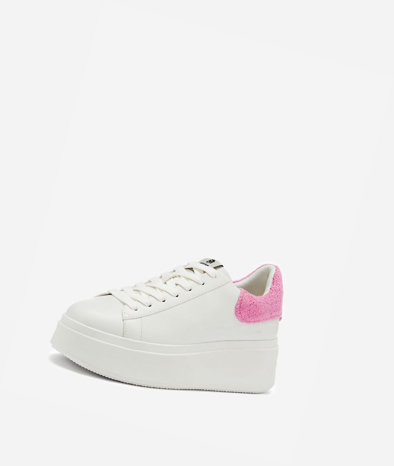 Low-Top Sneakers ASH Moby Be Kind Femme Blanche | CFI-034267