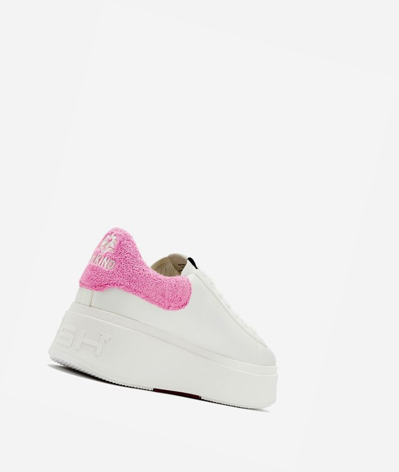 Low-Top Sneakers ASH Moby Be Kind Femme Blanche | CFI-034267