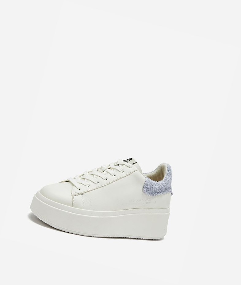 Low-Top Sneakers ASH Moby Be Kind Femme Blanche | FXC-396820