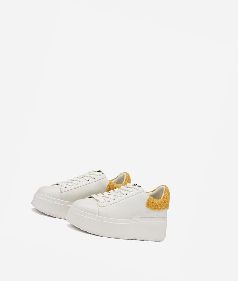 Low-Top Sneakers ASH Moby Be Kind Femme Blanche | RBK-048632