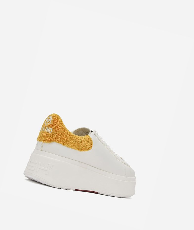 Low-Top Sneakers ASH Moby Be Kind Femme Blanche | RBK-048632