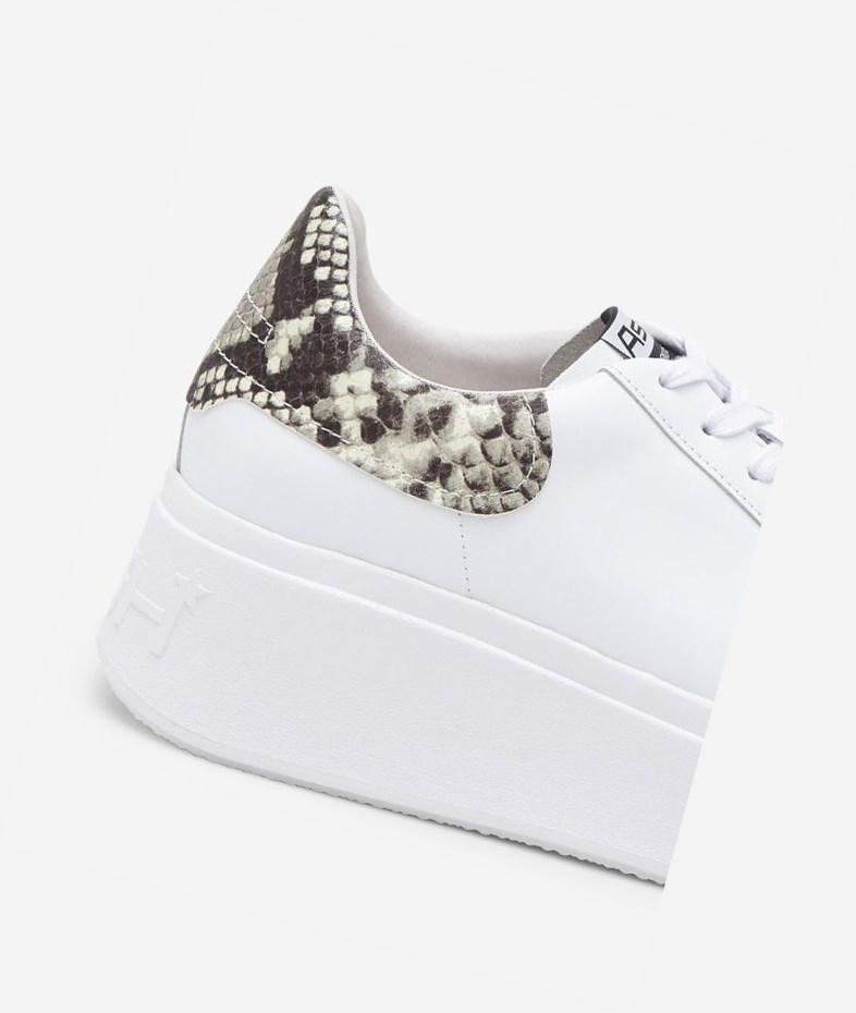 Low-Top Sneakers ASH Moby Femme Blanche | EQG-051843