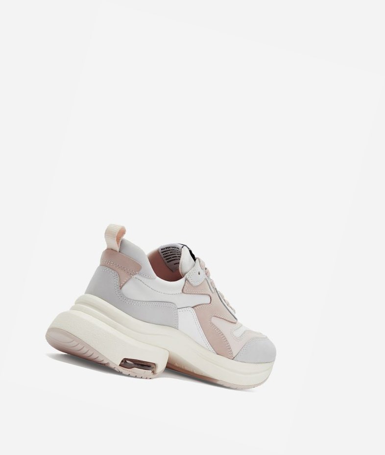 Low-Top Sneakers ASH Octopus Femme Blanche Blanche | VAP-190863