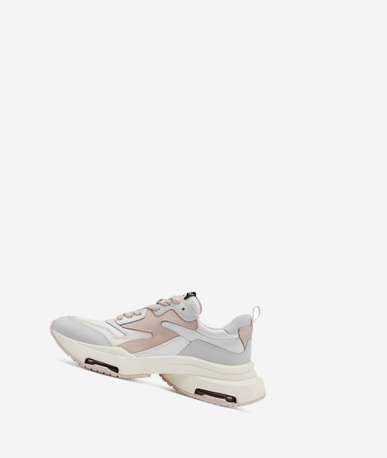 Low-Top Sneakers ASH Octopus Femme Blanche Blanche | VAP-190863