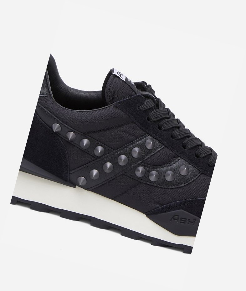 Low-Top Sneakers ASH SPIDERMAN STUDS Homme Noir | LQF-764285